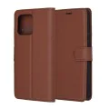 Калъф за Motorola Moto G86 Power - Techsuit - Leather Folio - Кафяв
