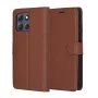 Калъф за Motorola Moto G86 Power - Techsuit - Leather Folio - Кафяв