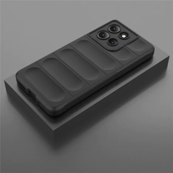 Калъф за Motorola Moto G86 Power - Techsuit - Magic Shield - Черен
