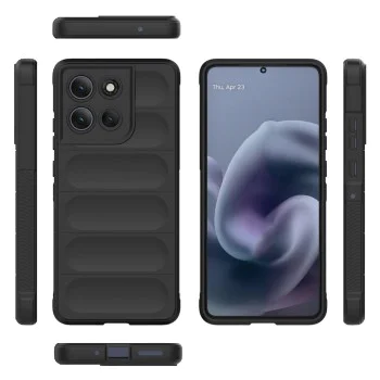 Калъф за Motorola Moto G86 Power - Techsuit - Magic Shield - Черен
