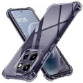 Калъф за Motorola Moto G86 Power - Techsuit - Shockproof Clear Silicone - Опушено Черен