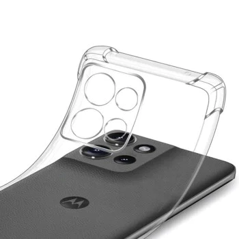 Калъф за Motorola Moto G86 Power - Techsuit - Shockproof Clear Silicone - Прозрачен