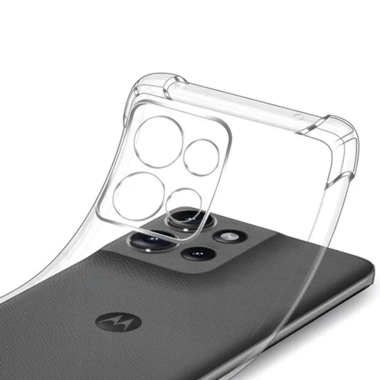 Калъф за Motorola Moto G86 Power - Techsuit - Shockproof Clear Silicone - Прозрачен
