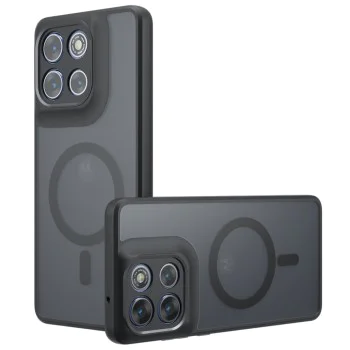 Калъф за Motorola Moto G86 - PureFrost MagSafe - Черен