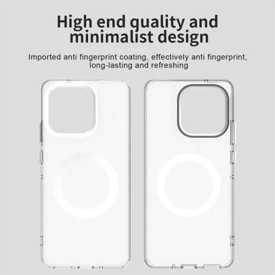 Калъф за Motorola Moto G86 - Techsuit CandyCase MagSafe - Бял