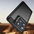 Калъф за Motorola Moto G86 - Techsuit - Carbon Silicone - Черен