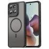 Калъф за Motorola Moto G86 - Techsuit - HaloFrost II MagSafe - Черен