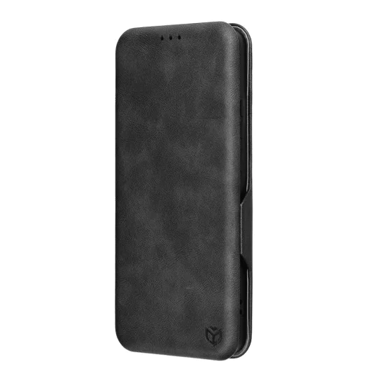 Калъф за Motorola Moto G86 - Techsuit Safe Wallet Plus - Черно