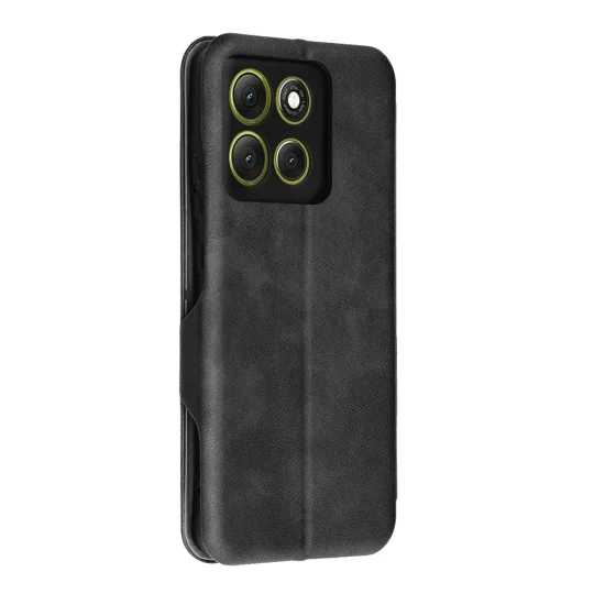 Калъф за Motorola Moto G86 - Techsuit Safe Wallet Plus - Черно