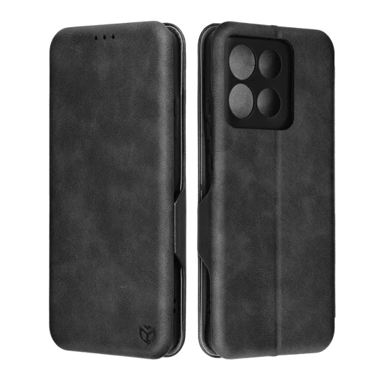 Калъф за Motorola Moto G86 - Techsuit Safe Wallet Plus - Черно