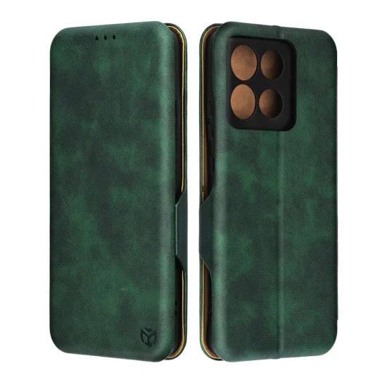 Калъф за Motorola Moto G86 - Techsuit Safe Wallet Plus - Зелено
