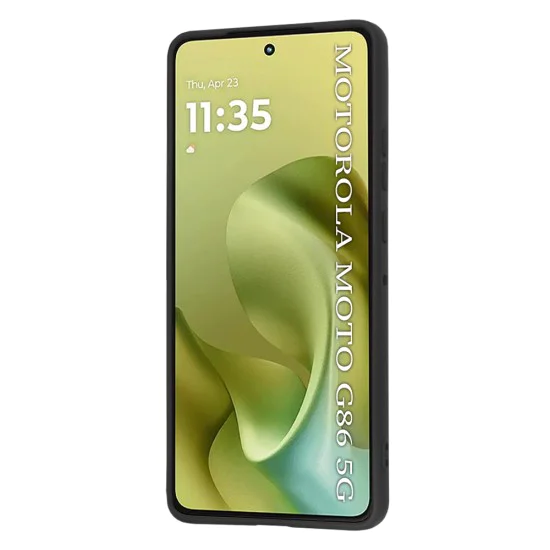 Калъф за Motorola Moto G86 - Techsuit - SoftFlex - Черен