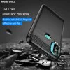 Калъф за Motorola Moto Moto E20 / Moto E30 / Moto E40 - Carbon Silicone - Черен