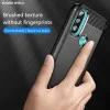 Калъф за Motorola Moto Moto E20 / Moto E30 / Moto E40 - Carbon Silicone - Черен