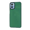 Калъф за Motorola Moto Moto E22 / Moto E22i - HaloFrost Series - Midnight Green