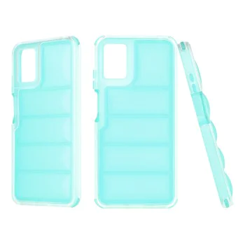 Калъф за Motorola Moto Moto E22 / Moto E22i - Wave Shield - Turquoise