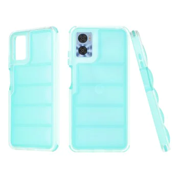 Калъф за Motorola Moto Moto E22 / Moto E22i - Wave Shield - Turquoise