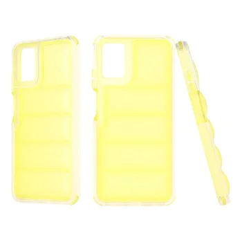 Калъф за Motorola Moto Moto E22 / Moto E22i - Wave Shield - Жълт
