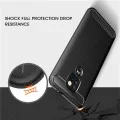 Калъф за Motorola Moto Moto E7 Plus / Moto G9 Play - Carbon Silicone - Черен