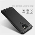 Калъф за Motorola Moto Moto E7 Plus / Moto G9 Play - Carbon Silicone - Черен