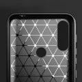 Калъф за Motorola Moto Moto E7 Power / Moto E7i Power - Карбонов силикон - черен