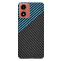 Калъф за Motorola Moto Moto G04 / Moto G04s / Moto G24 / Moto E14 - Carbonite FiberShell - Blue Pulse