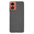 Калъф за Motorola Moto Moto G04 / Moto G04s / Moto G24 / Moto E14 - Carbonite FiberShell - Черен