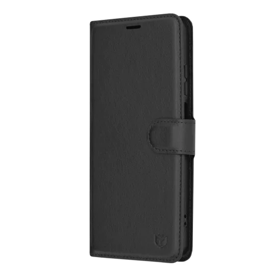 Калъф за Motorola Moto Moto G04 / Moto G04s / Moto G24 / Moto E14 - Кожено Протектор - Черен