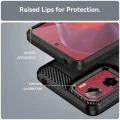 Калъф за Motorola Moto Moto G05 / E15 - Carbon Silicone - Черен