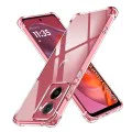 Калъф за Motorola Moto Moto G05 / E15 - Удароустойчив Clear Clear Silicone - Clear