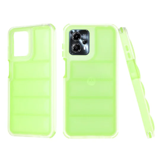 Калъф за Motorola Moto Moto G13 / G23 / G53 - Wave Shield - Зелен