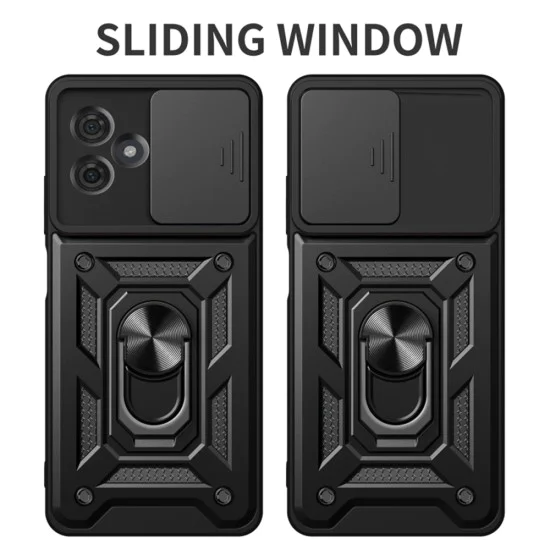 Калъф за Motorola Moto Moto G54 Power Edition / G64 - CamShield Series - черен