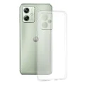 Калъф за Motorola Moto Moto G54 Power Edition / G64 - Прозрачен силикон - Прозрачен