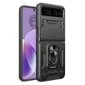 Калъф за Motorola Razr 40 - CamShield Series - черен