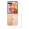 Калъф за Motorola Razr 50 Ultra - Прозрачен силикон - Прозрачен