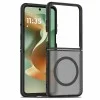 Калъф за Motorola Razr 60 / Razr 70 - PureFrost MagSafe - Techsuit - Черен (Frosted Black)