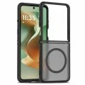 Калъф за Motorola Razr 60 / Razr 70 - PureFrost MagSafe - Techsuit - Черен (Frosted Black)