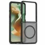 Калъф за Motorola Razr 60 / Razr 70 - PureFrost MagSafe - Techsuit - Черен (Frosted Black)