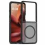 Калъф за Motorola Razr 60 Ultra / Razr 70 Ultra - PureFrost MagSafe - Techsuit - Черен (Frosted Black)