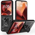 Калъф за Motorola Razr 60 Ultra - Techsuit - CamShield Series - Черен