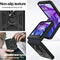 Калъф за Motorola Razr 60 Ultra - Techsuit - CamShield Series - Черен