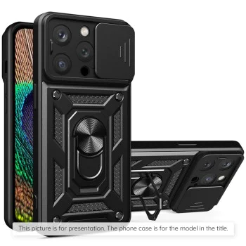 Калъф за Motorola Razr Fold - CamShield Series - Techsuit - Черен