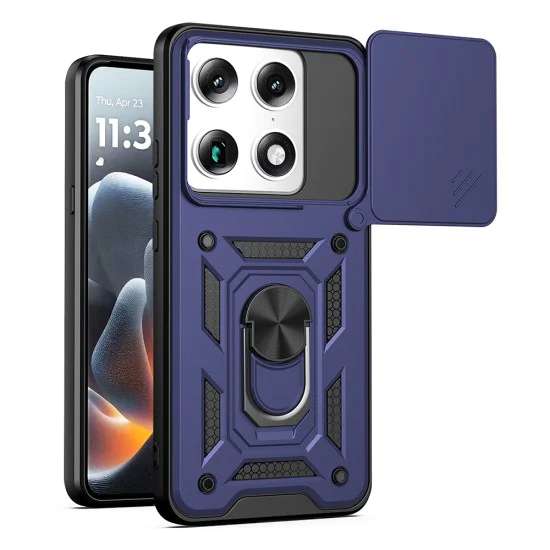 Калъф за Motorola Signature - CamShield Series - Techsuit - Син