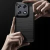 Калъф за Motorola Signature - Carbon Silicone - Techsuit - Черен