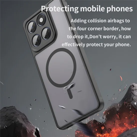 Калъф за Motorola Signature - HaloFrost II MagSafe - Techsuit - Черен