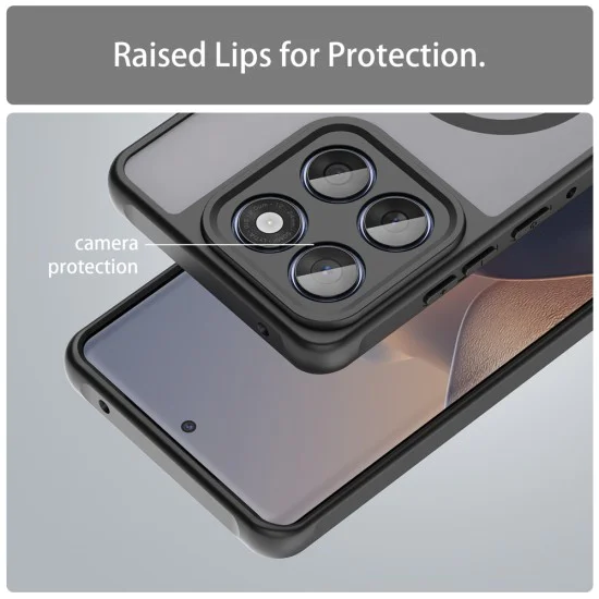Калъф за Motorola Signature - HaloFrost II MagSafe - Techsuit - Черен