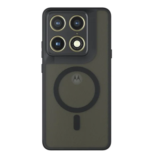 Калъф за Motorola Signature - PureFrost MagSafe - Techsuit - Матово черен