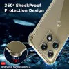 Калъф за Motorola Signature - Shockproof Clear Silicone - Techsuit - Прозрачен