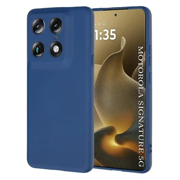 Калъф за Motorola Signature - SoftFlex - Techsuit - Син