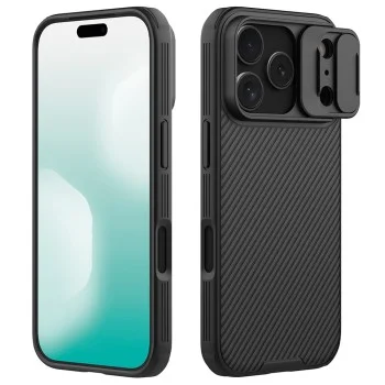 Калъф Nillkin CamShield Pro Magnetic - iPhone 18 Pro Max / iPhone 17 Pro Max - Черен